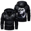 Acura Leather Jackets, Black And Brown Vintage Style, Customize Name And Any Logo, Car Or Motor Model