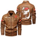 Aprilia Leather Jackets, Black And Brown Vintage Style, Customize Name And Any Logo, Car Or Motor Model