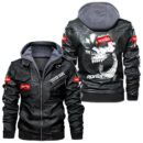 Aprilia Leather Jackets, Black And Brown Vintage Style, Customize Name And Any Logo, Car Or Motor Model