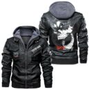 Custom Name Bsa Skull Leather Jacket - Personalized Logo Car Motorcycle Model