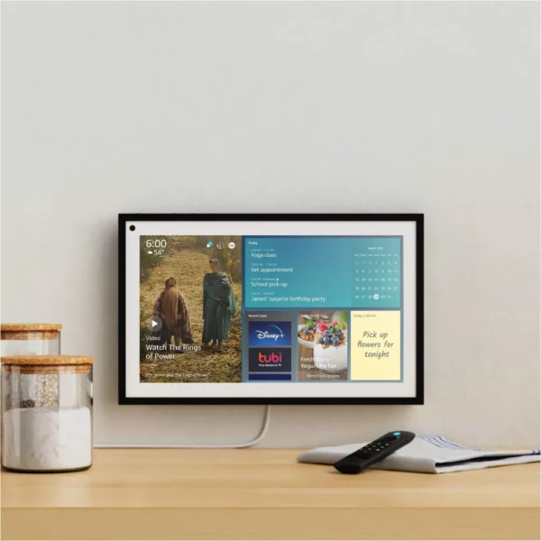 Amazon Echo Show 15 Smart Display with Alexa & Fire TV, 15.6" Full HD, White - Image 2