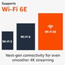 Amazon Fire TV Stick 4K Max, Wi-Fi 6E, Dolby Vision, 16GB, Alexa Remote