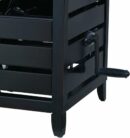 AMES NeverLeak Hose Cabinet, 150-Foot Capacity, Auto-Track Reel, Weather Resistant, Black