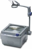 Apollo Horizon 2 Overhead Projector, 2000 Lumens, 10"x10" Stage, Lightweight, Portable with Dual Handles