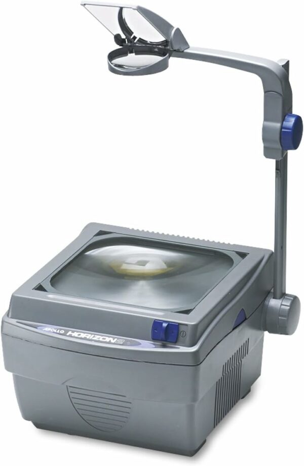 Apollo Horizon 2 Overhead Projector, 2000 Lumens, 10"x10" Stage, Lightweight, Portable with Dual Handles