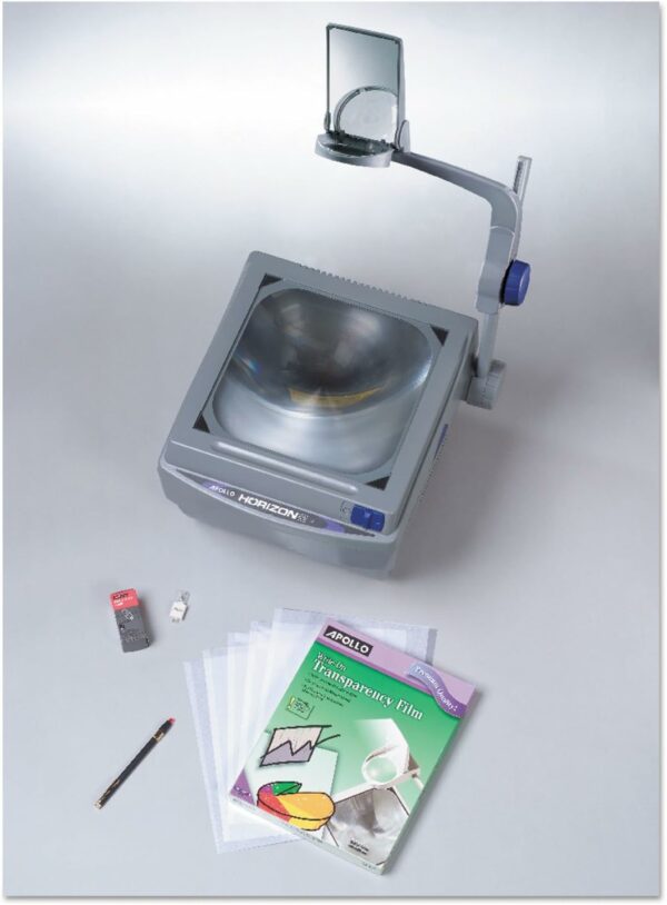 Apollo Horizon 2 Overhead Projector, 2000 Lumens, 10"x10" Stage, Lightweight, Portable with Dual Handles - Image 2