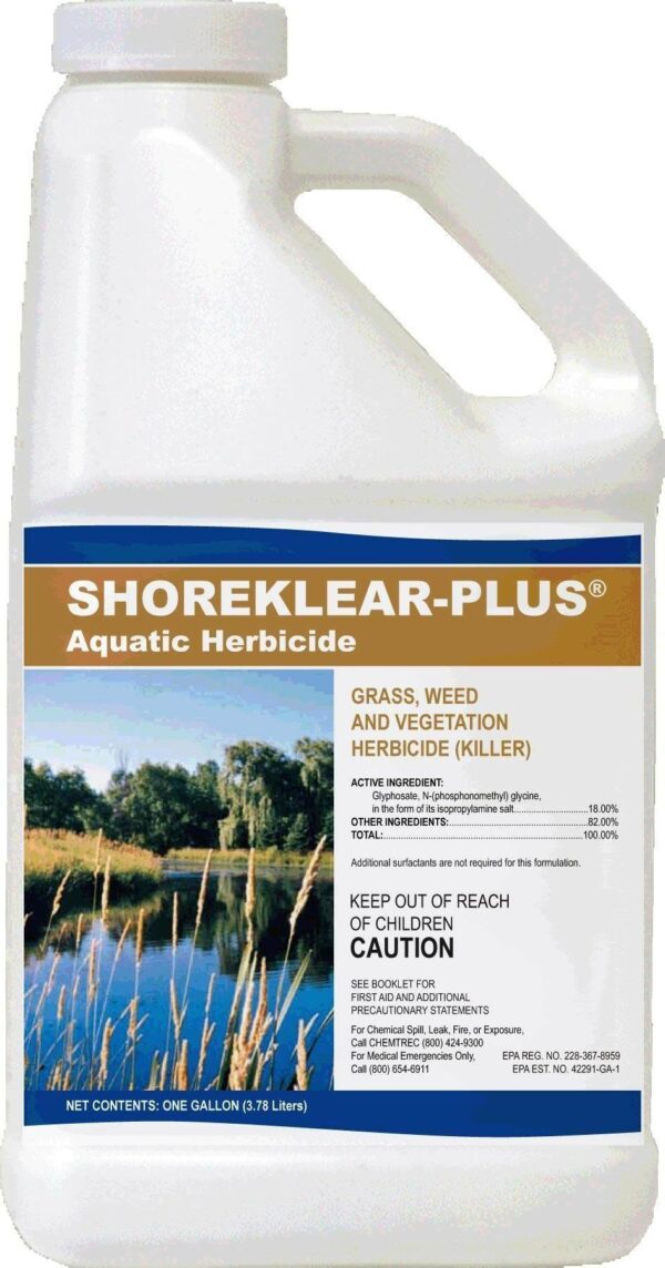 Applied Biochemists Shoreklear Plus Aquatic Herbicide - Non-Selective Weed Control Solution