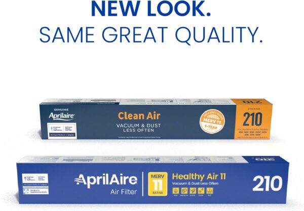 AprilAire 210 Replacement Filter MERV 11, 20x25x4, Whole House Air Purifier Accessory - Image 2