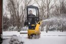 Arnold Deluxe Universal Snow Thrower Cab, Black - Fits 2 & 3-Stage Blowers, Includes Pouch & Reflective Fabric
