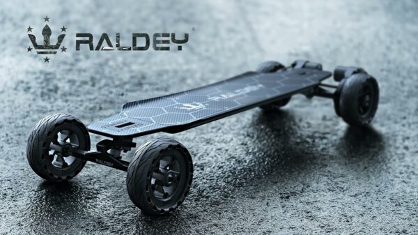 AT V.2 Carbon Fiber All-Terrain Electric Skateboard, 28MPH, 19-Mile Range, 3000W Dual Motor, Black, for Adults & Teens - Image 8