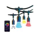 Atomi Smart WiFi Color String Lights 24ft Waterproof LED Alexa Google Compatible