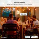 Atomi Smart WiFi Color String Lights 24ft Waterproof LED Alexa Google Compatible