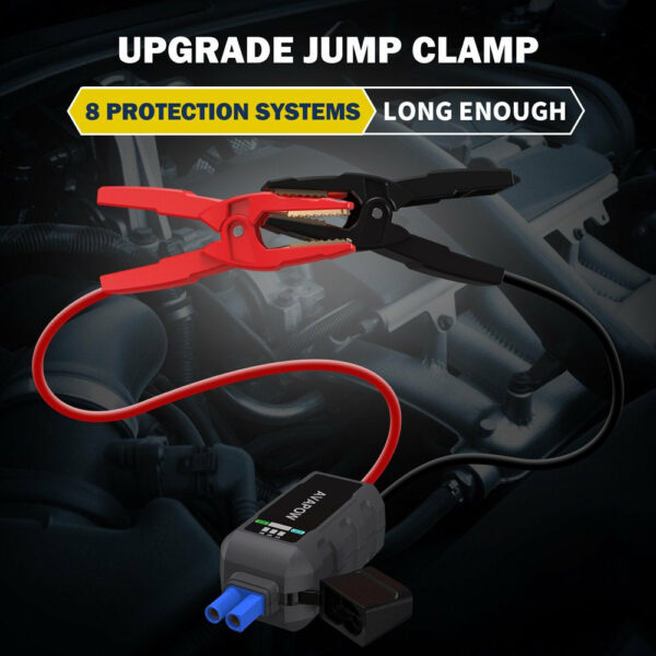 AVAPOW 6000A Car Jump Starter, Dual USB, LED Light, 12V Portable Power Pack for All Vehicles - Image 7