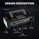 AVAPOW 6000A Car Jump Starter with Dual USB Quick Charge & LED Light for Gas & Diesel Engines