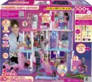 Barbie 60th Anniversary DreamHouse Playset with 2 Dolls, Car, and 100+ Accessories