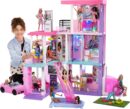 Barbie 60th Anniversary DreamHouse Playset with 2 Dolls, Car, and 100+ Accessories