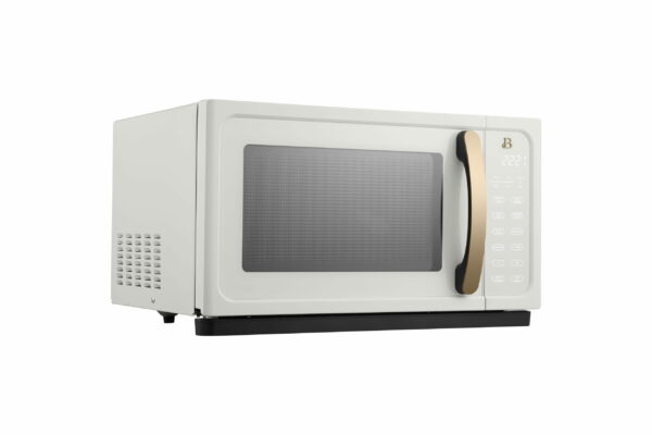 Beautiful 1.1 Cu ft 1000W Sensor Microwave Oven - White Icing, Kitchen Appliance - Image 4