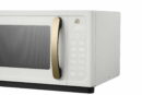 Beautiful 1.1 Cu ft 1000W Sensor Microwave Oven - White Icing, Kitchen Appliance