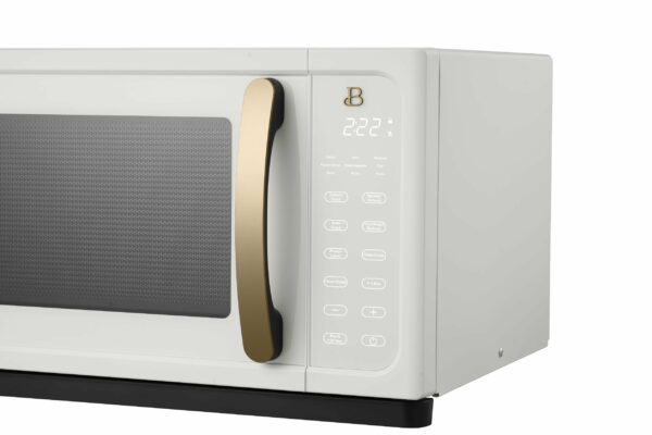 Beautiful 1.1 Cu ft 1000W Sensor Microwave Oven - White Icing, Kitchen Appliance - Image 8