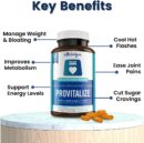 Better Body Co Provitalize Menopause Probiotic for Women - Boosts Metabolism & Energy, Reduces Hot Flashes