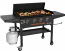 Blackstone 36" 4-Burner Propane Griddle with Hard Cover & Grease Management System