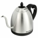 Bonavita 1.0L Variable Temp Gooseneck Electric Kettle, 1000W, Precise Pour, Silver