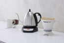 Bonavita 1.0L Variable Temp Gooseneck Electric Kettle, 1000W, Precise Pour, Silver