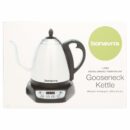 Bonavita 1.0L Variable Temp Gooseneck Electric Kettle, 1000W, Precise Pour, Silver