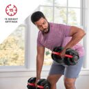 Bowflex SelectTech 552 Adjustable Dumbbells Pair, 5-52.5 lbs, Replaces 15 Sets, Fitness Equipment