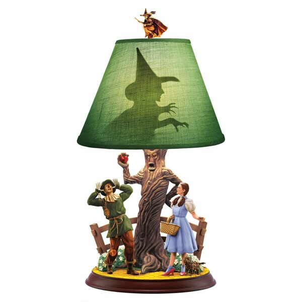 Bradford Exchange 18" Wizard of Oz Accent Lamp with Dorothy & Scarecrow