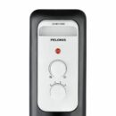 Brand 1500W Oil-Filled Radiant Electric Space Heater with Adjustable Thermostat, Safety Features, Portable Design