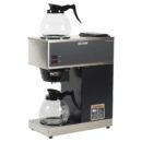 BUNN VPR-2GD Commercial 12-Cup Coffee Maker, Dual Warmers & Glass Decanters, Black Stainless Steel