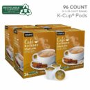 Cafe Escapes Chai Latte K-Cup Pods, 96 Ct - Black Tea & Spices, Keurig Compatible