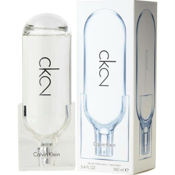Calvin Klein CK2 Eau de Toilette Spray 5.4 oz - Urban Woody Fresh Fragrance