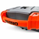 Camco Rhino 36-Gallon Portable RV Waste Tank 2-Pack with Hose & Accessories, Durable HDPE, No-Flat Wheels, Gray