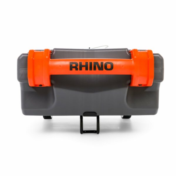 Camco Rhino 36-Gallon Portable RV Waste Tank 2-Pack with Hose & Accessories, Durable HDPE, No-Flat Wheels, Gray - Image 3