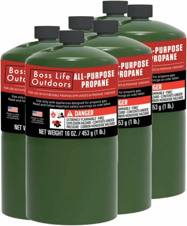 Coleman 16 Oz Propane Cylinders 6 Pack - Durable Steel for Camping & Outdoor Use