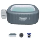 Coleman SaluSpa 4-6 Person Inflatable Hot Tub with 114 AirJets, DuraPlus Material, Freeze Shield, and Digital Control Panel