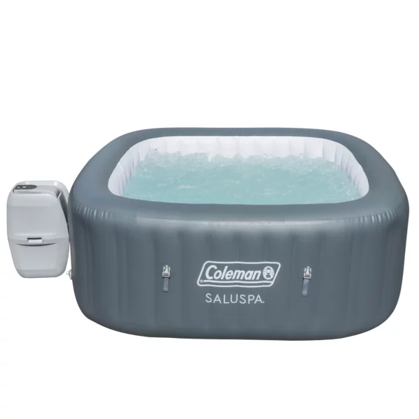 Coleman SaluSpa 4-6 Person Inflatable Hot Tub with 114 AirJets, DuraPlus Material, Freeze Shield, and Digital Control Panel - Image 2