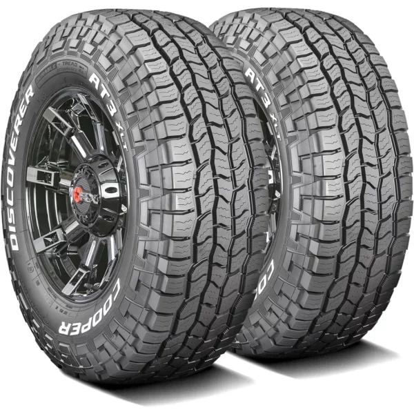 Cooper Discoverer AT3 XLT All Terrain Tire 285/75R16 E 10 Ply for Light Trucks & Hummer H3