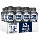 Core Power Elite Chocolate Protein Shake, 42g Protein, 14 Fl Oz, 12 Pack - Workout Recovery Drink