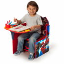 Delta Children Spider-Man Chair Desk with Storage Bin, Scratch-Resistant, for Kids 3-6, Greenguard Gold Certified