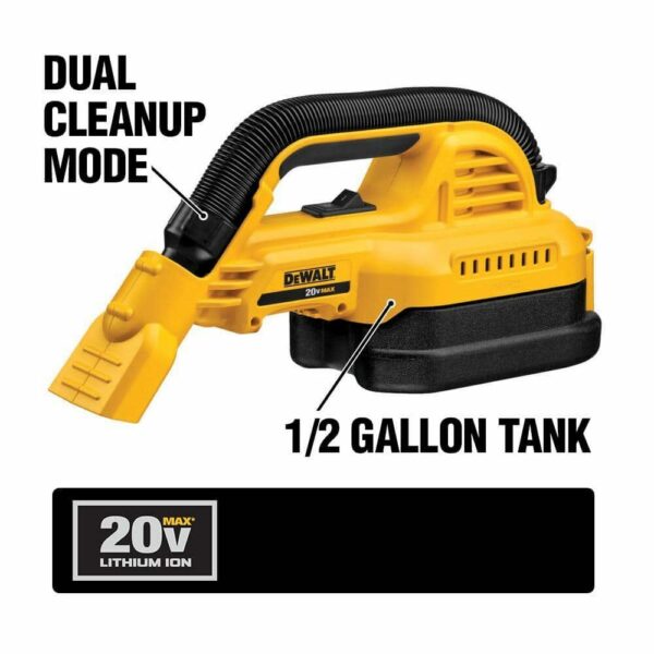 DEWALT 20V MAX 10-Tool Combo Kit with Batteries & Charger - Drill, Impact Driver, Blower, Flashlight, Speaker, Grinder, Saw, Vacuum - Image 6