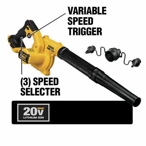 DEWALT 20V MAX 10-Tool Combo Kit with Batteries & Charger - Drill, Impact Driver, Blower, Flashlight, Speaker, Grinder, Saw, Vacuum - Image 8