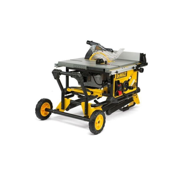 DEWALT DWE7491RS 10" Jobsite Table Saw with Rolling Stand, 15 Amp Motor, 32-1/2" Rip Capacity - Image 13
