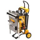DEWALT DWE7491RS 10" Jobsite Table Saw with Rolling Stand, 15 Amp Motor, 32-1/2" Rip Capacity