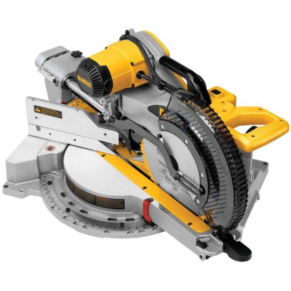 DEWALT DWS779 12" Dual Bevel Sliding Compound Miter Saw, 15 Amp, 3800 RPM, Efficient Dust Collection - Image 8