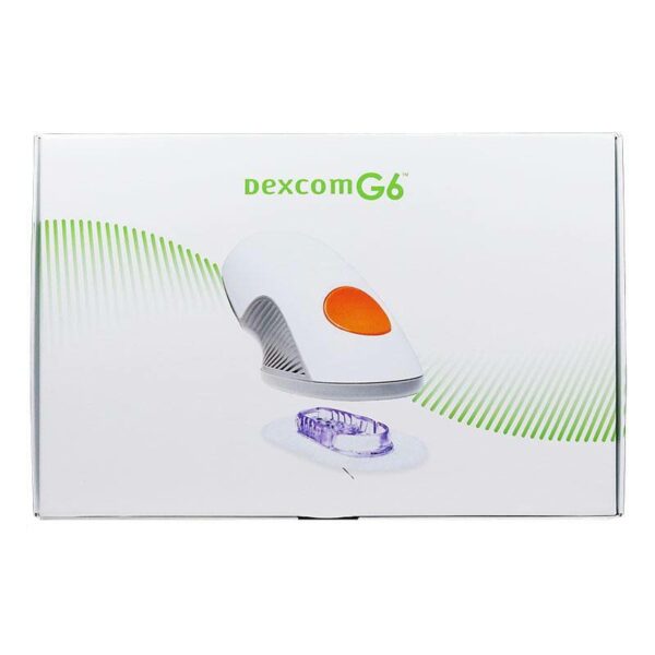 Dexcom G6 Continuous Glucose Monitoring Sensors 3-Pack, Real-Time, Water-Resistant, 10-Day Use