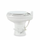 Dometic 320 Series RV Toilet, White Ceramic Bowl, Efficient Flush, Standard Height