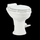 Dometic 320 Series RV Toilet, White Ceramic Bowl, Efficient Flush, Standard Height